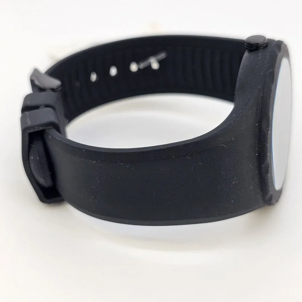 Skechers Unisex Watch‎ 42MM Black Dial Black Plastic Band Straps New Battery